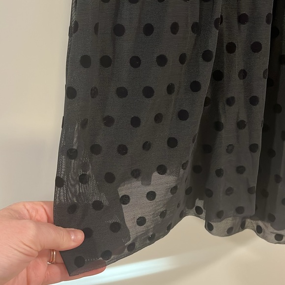 Collectif x Mod Cloth - 16, plus size tulle polka dot skirt - Picture 3 of 9
